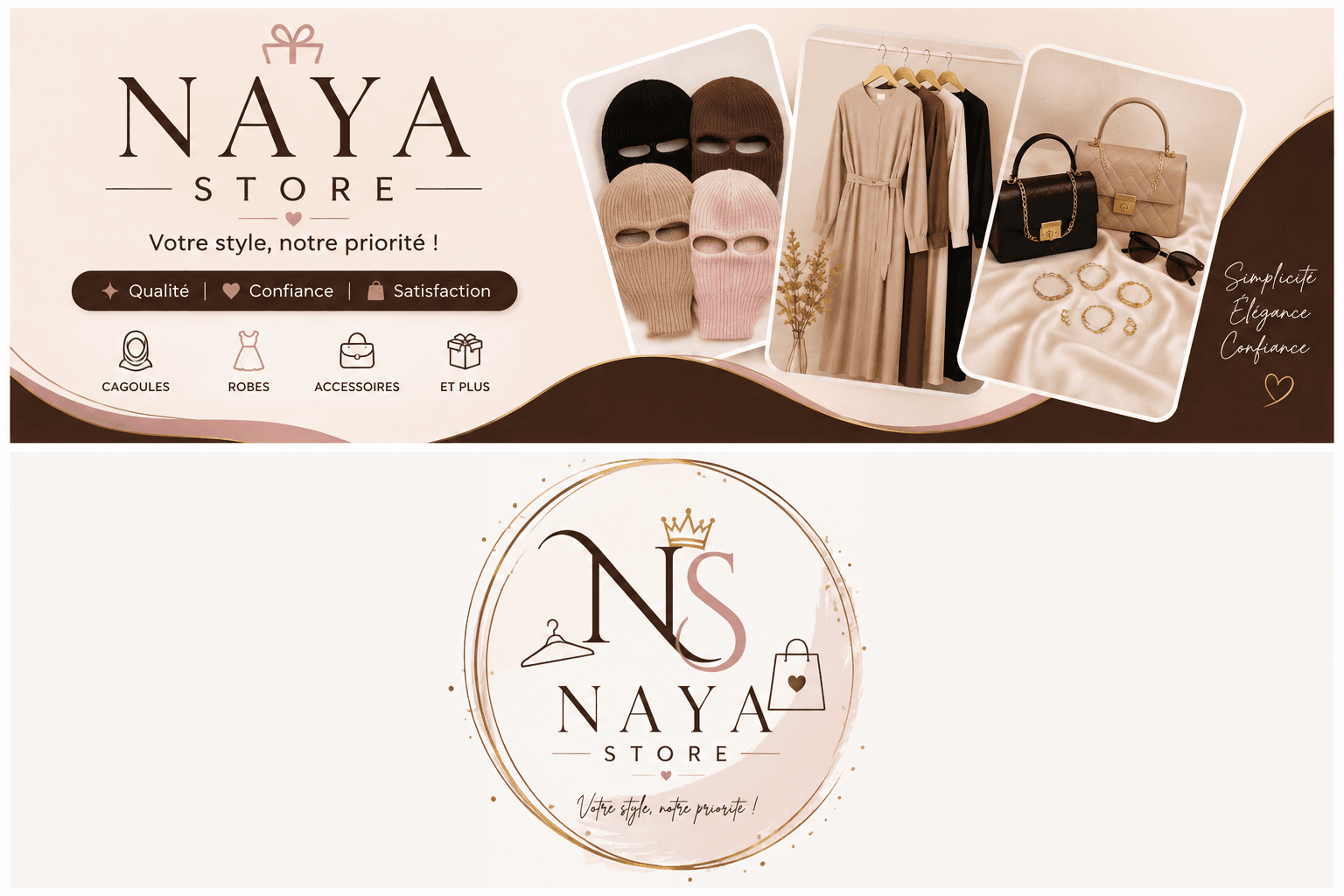 Vente de vêtements et accessoires de mode