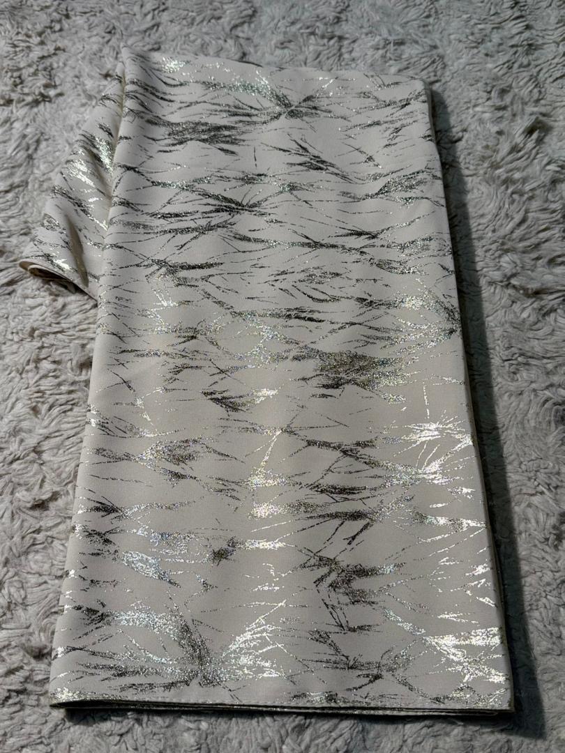 Voile marbré beige
