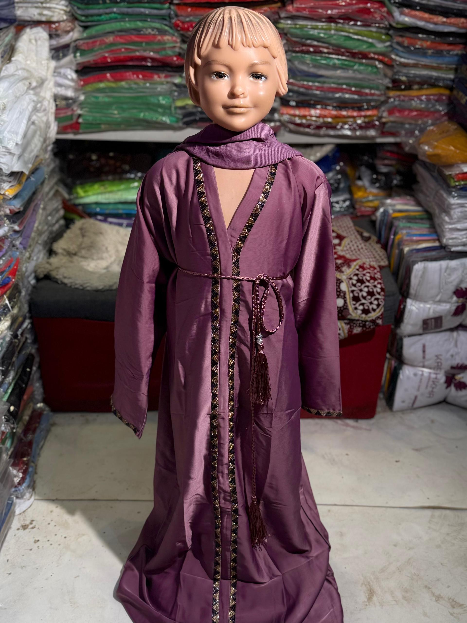 Abaya Dubaï enfants