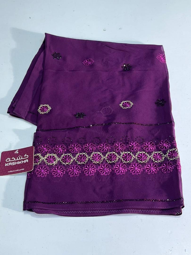 Voile Kashkha mauve