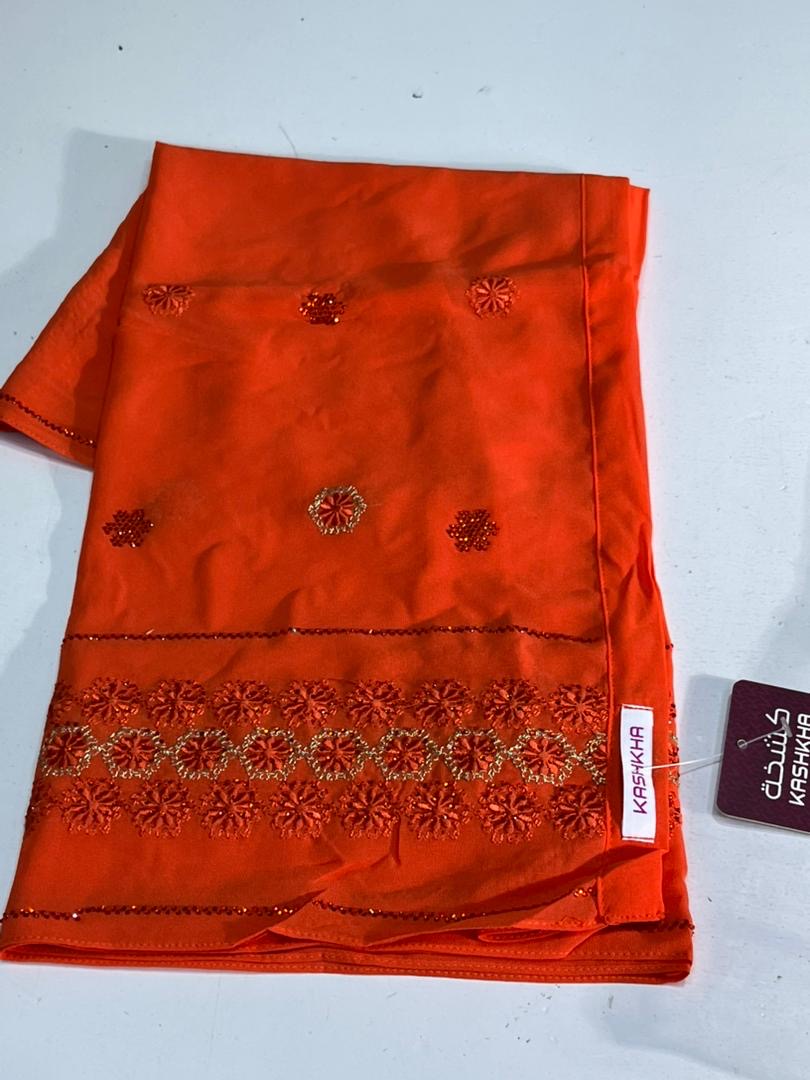 Voile Kashkha orange