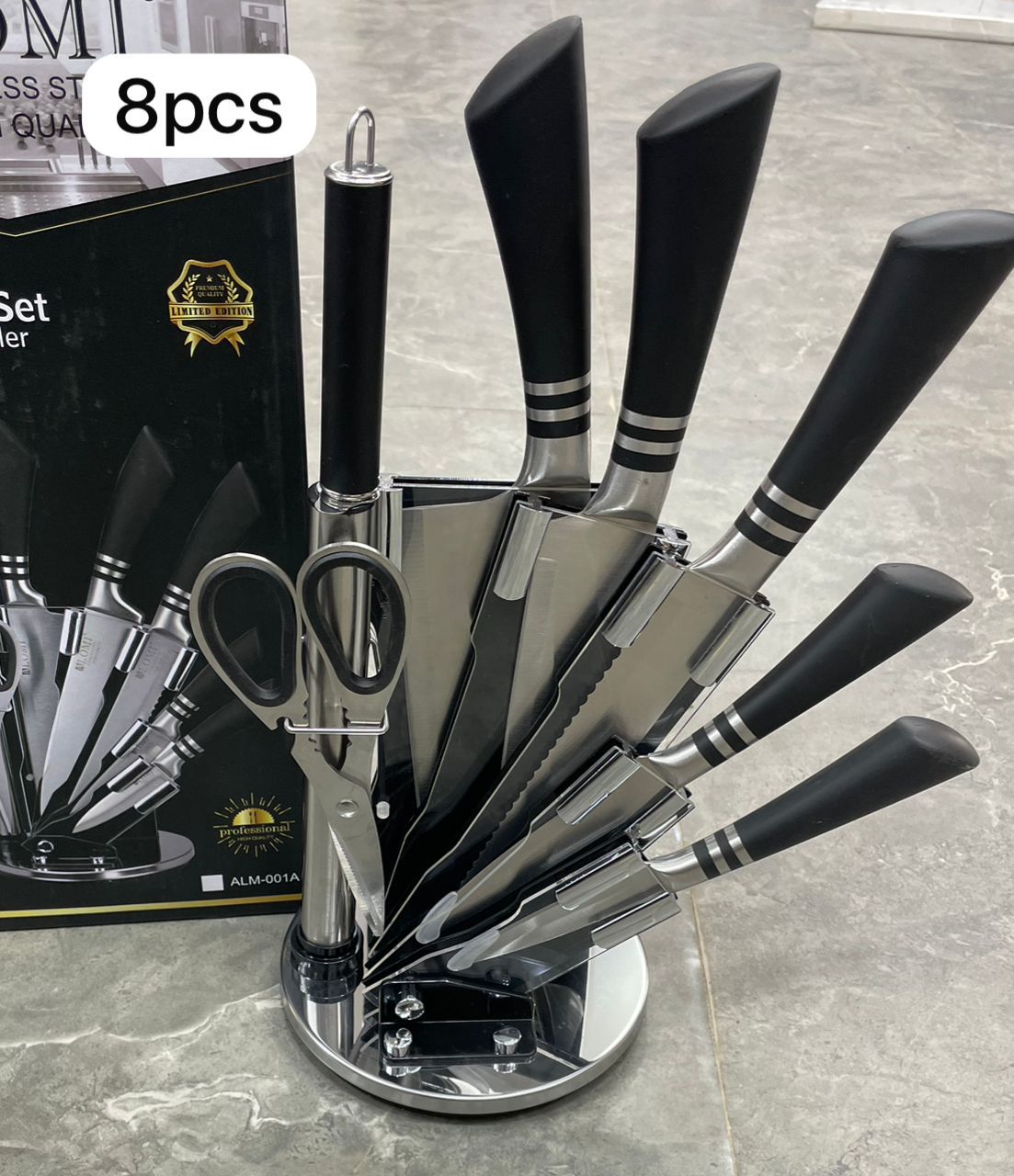 ensemble couteaux 8pcs