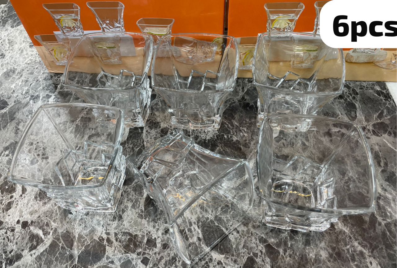6pcs tasses boissons blancs