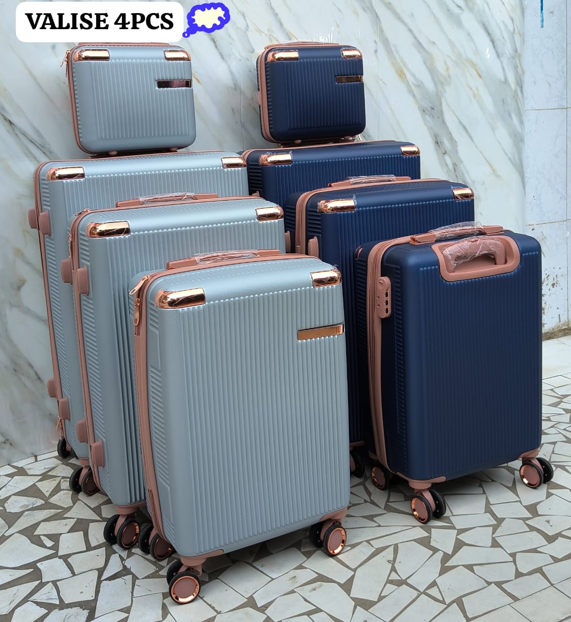 Valises 4pcs