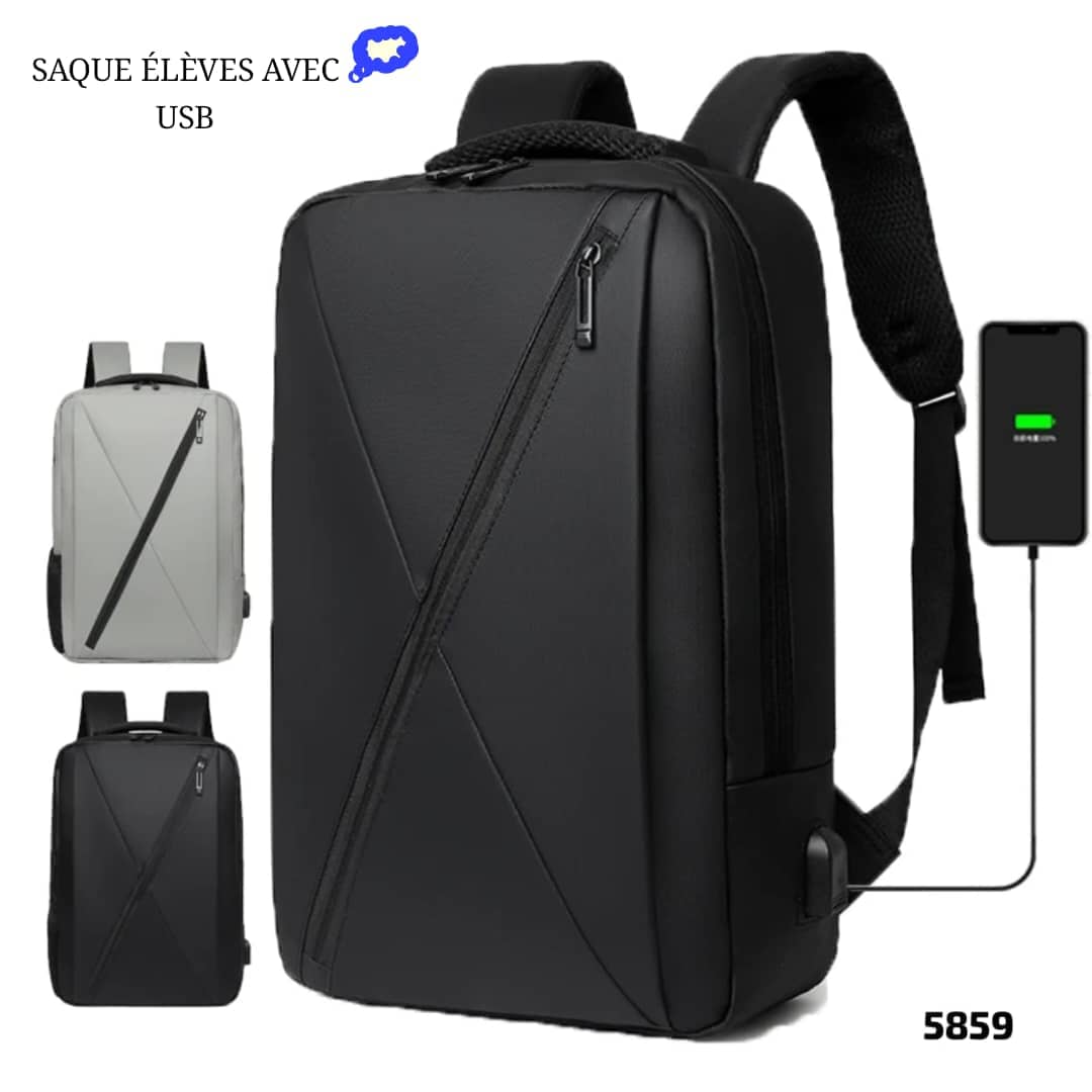 sac avec port USB