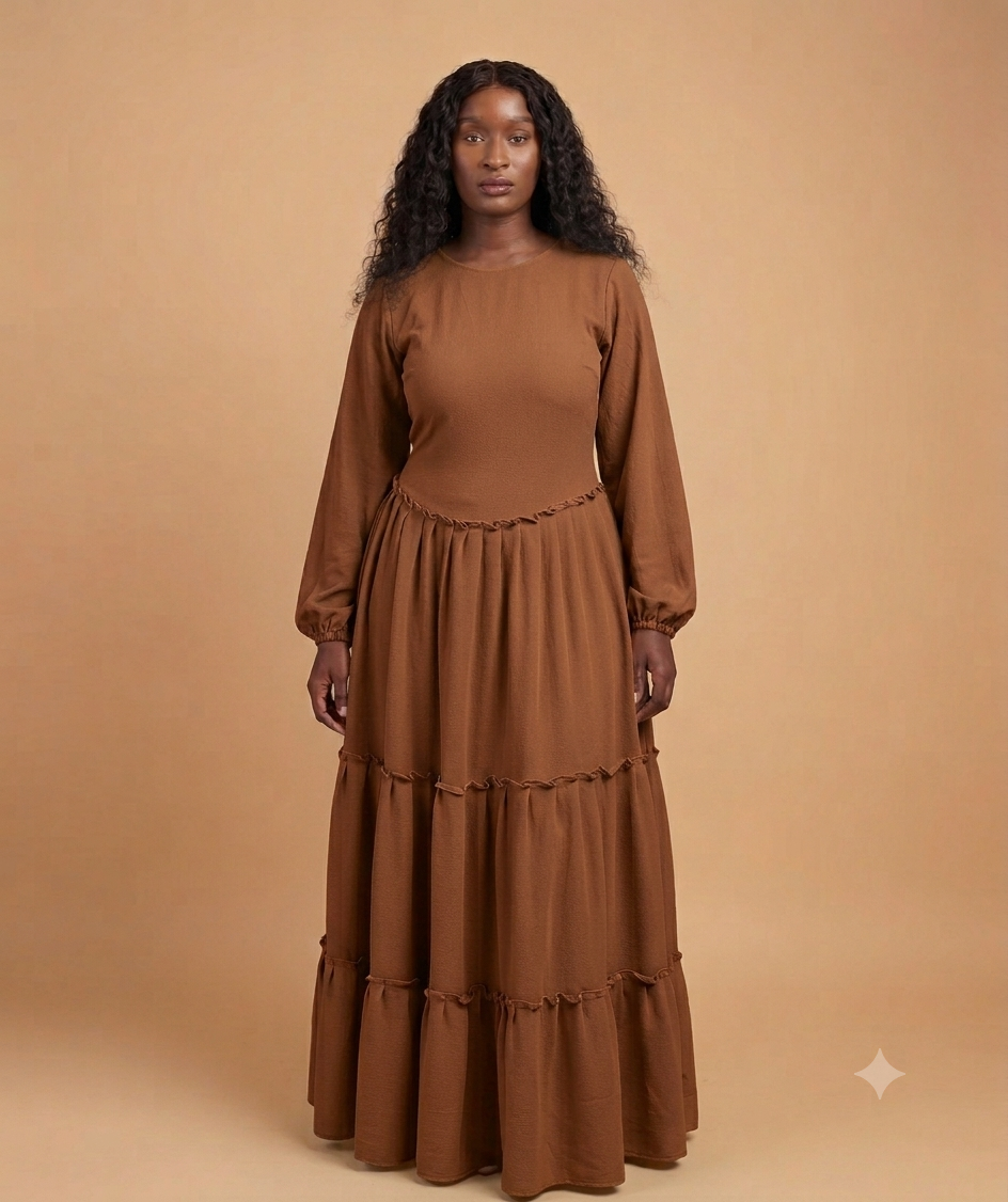 Robe « Fifi » couleur marron
