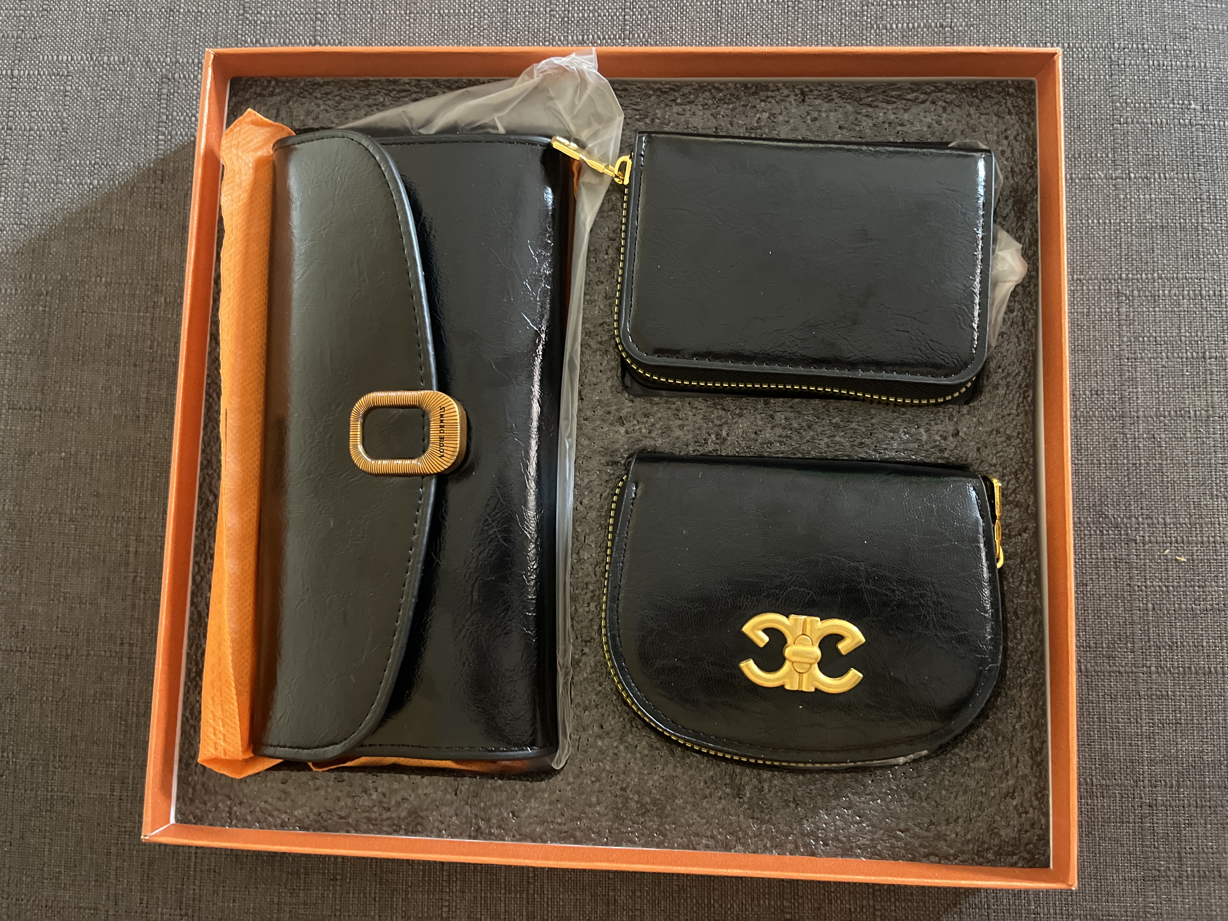 Coffret porte feuille