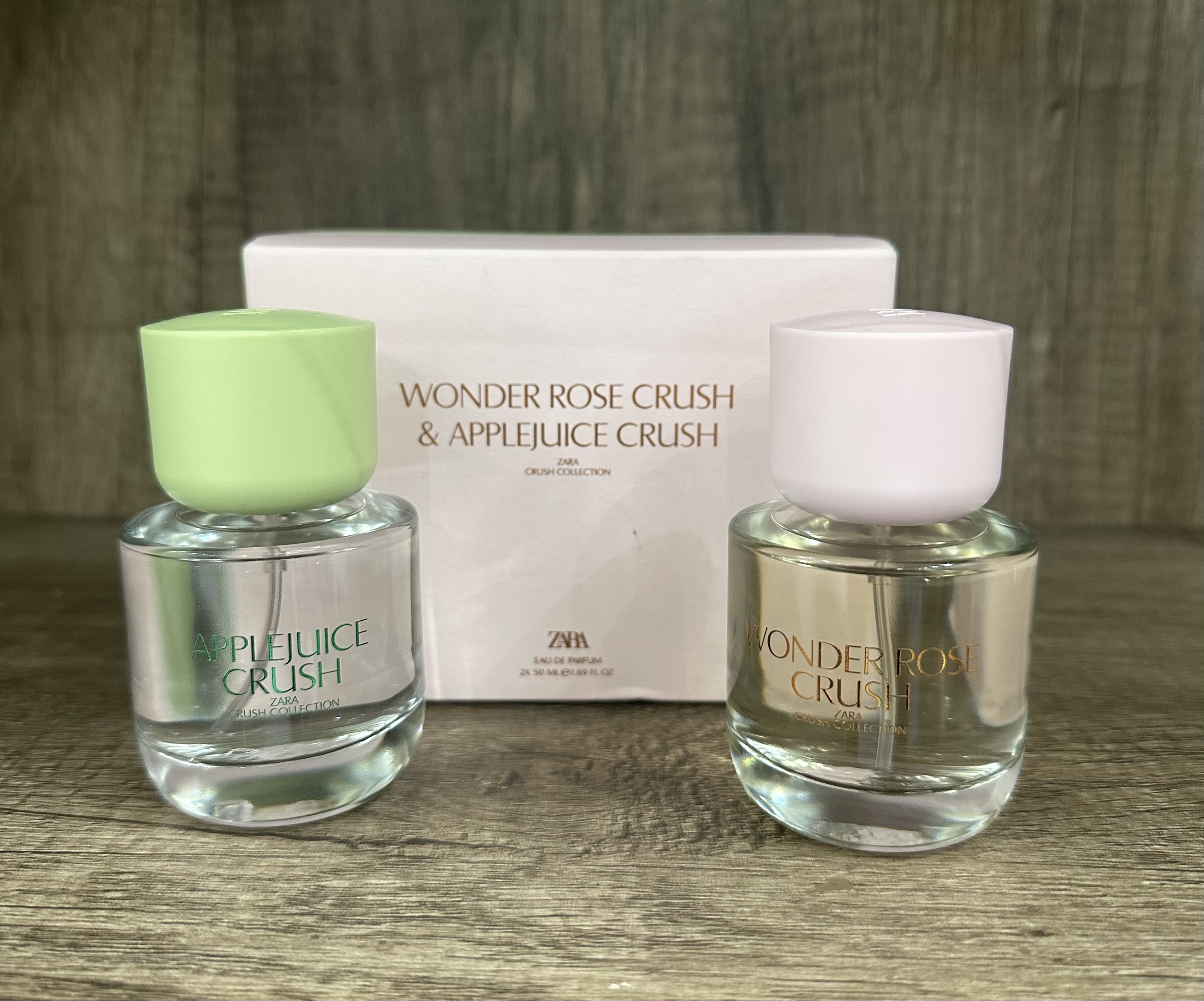 Coffret Wonder rose et Apple juice crush