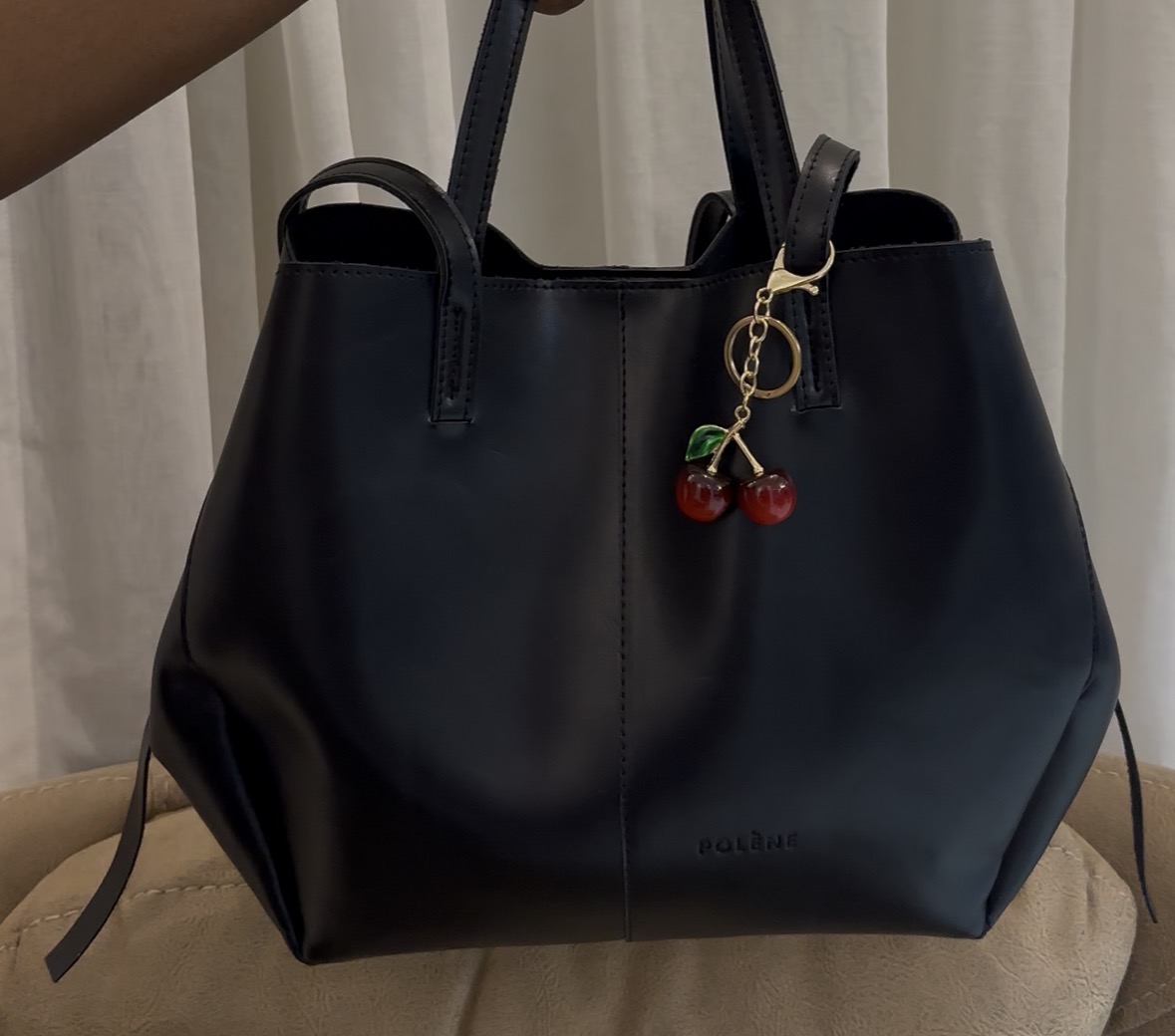Sac Polène Noir ou beige