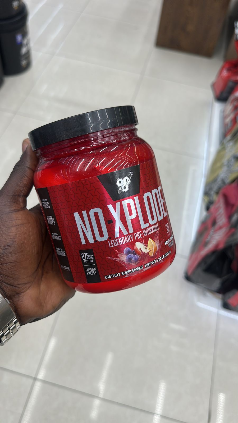 Pre workout 555g