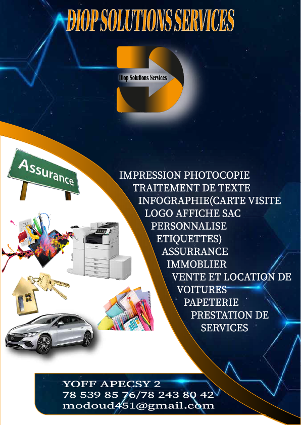 Bannière DIOP SOLUTIONS SERVICES