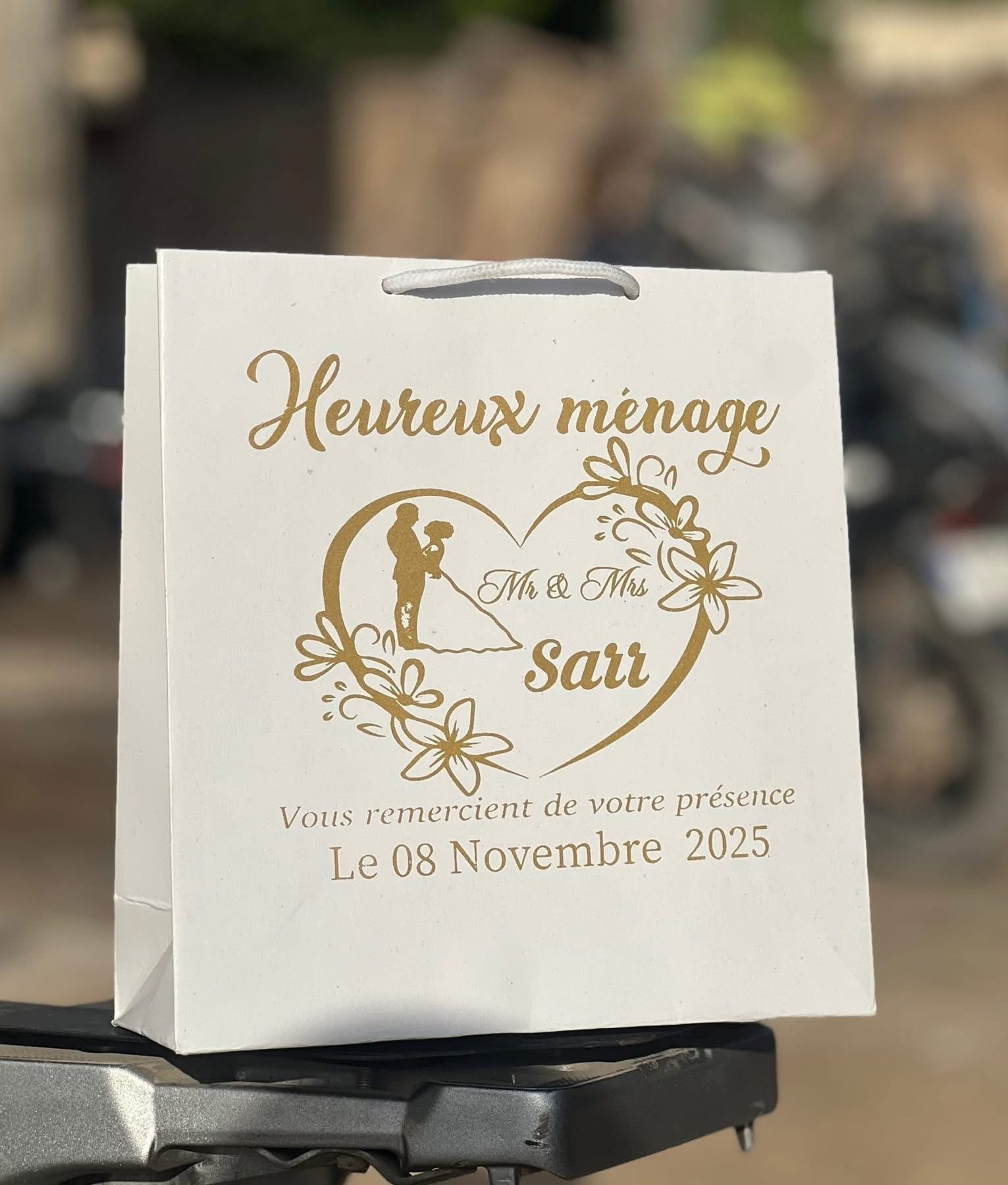 Sachets personnalisées