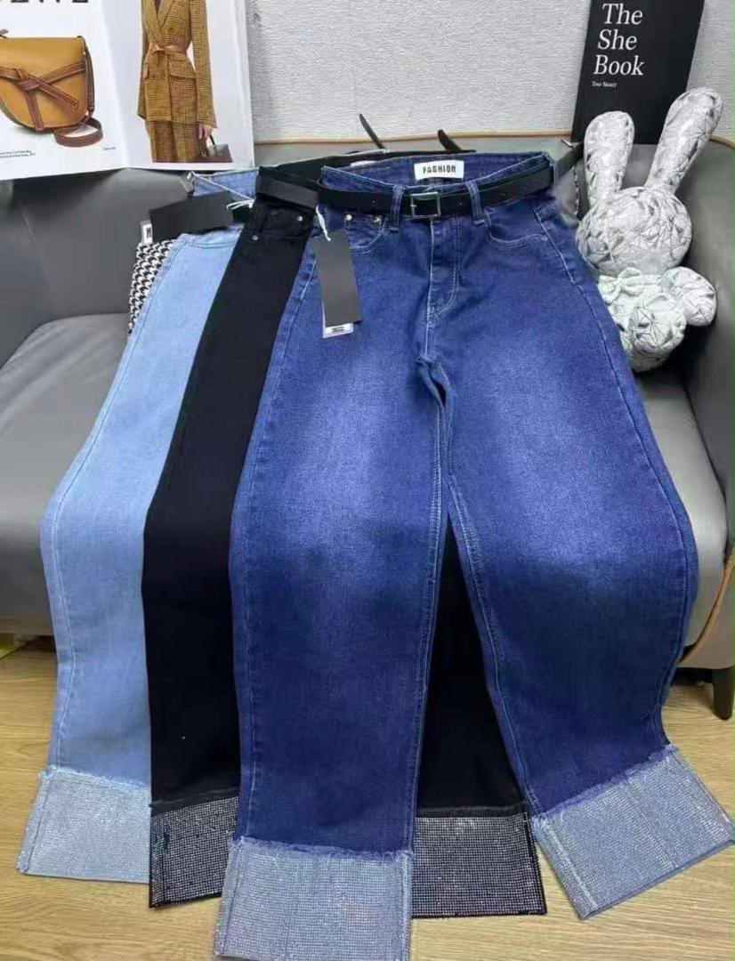 Jean bas large