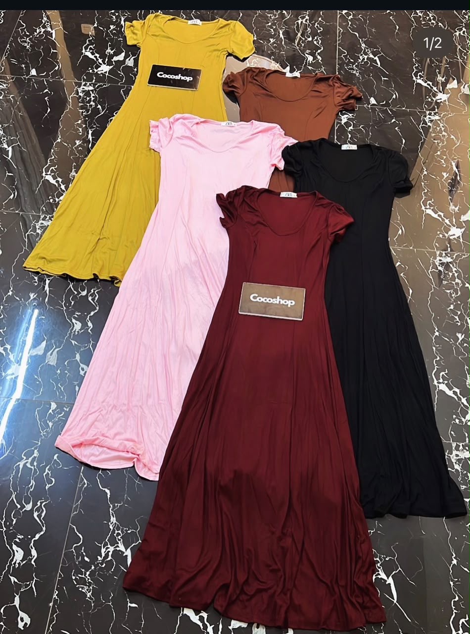 Robe coton