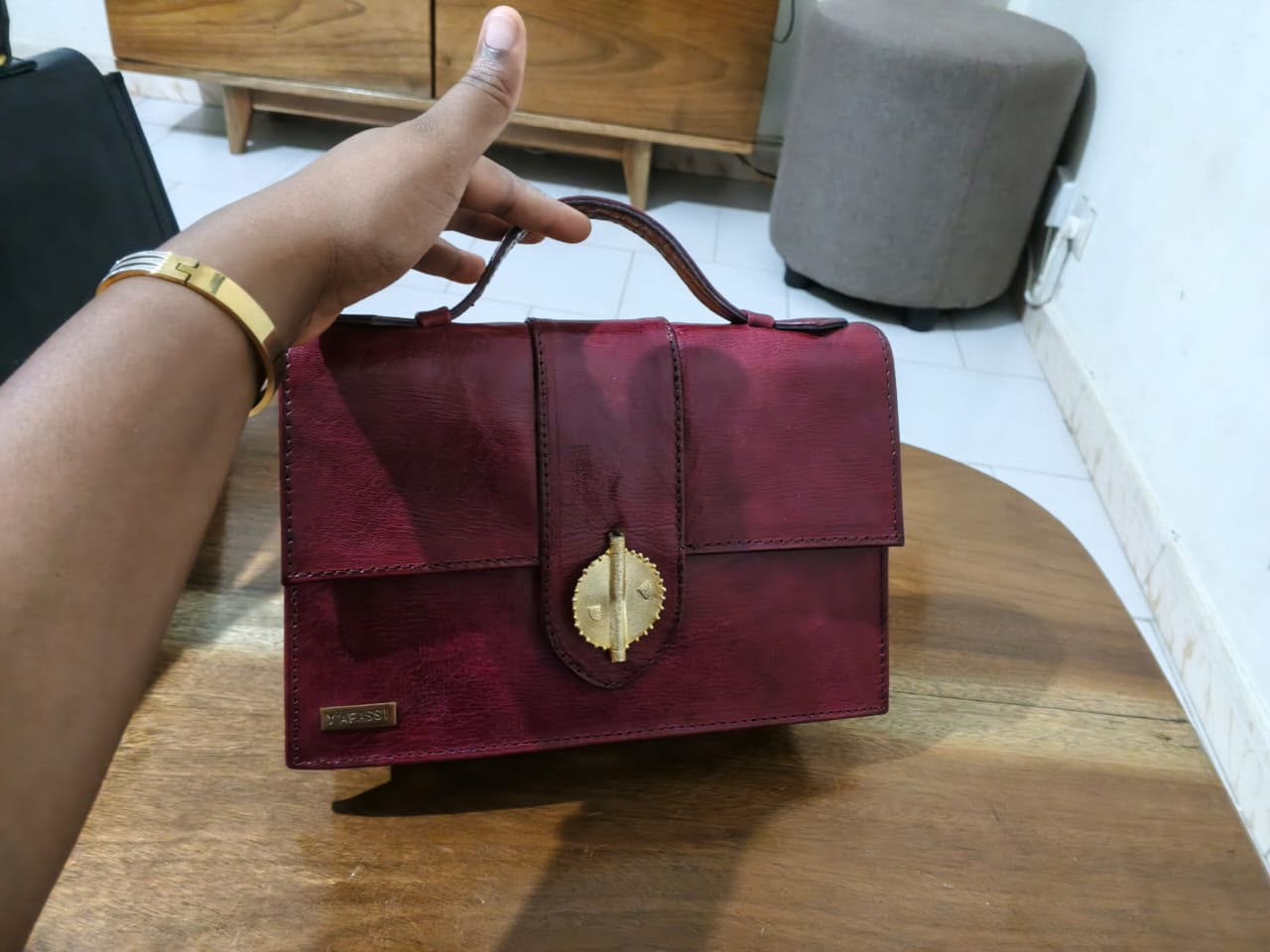 Sac en cuir