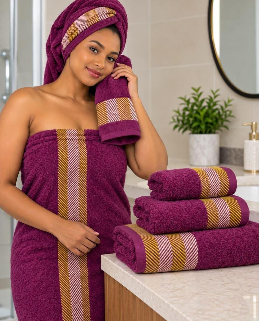Serviette douce pour le corps le visage et la tete