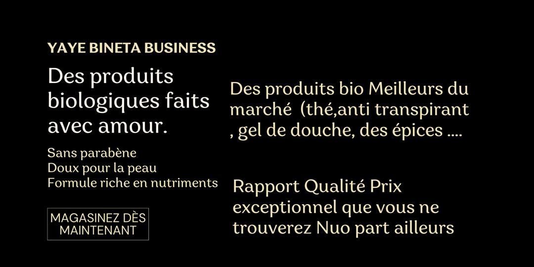 Bannière Yaye Bineta Business